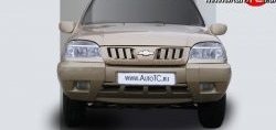 459 р. Накладки и основания зеркал Кураж до 2005г.в. Chevrolet Niva 2123 дорестайлинг (2002-2008) (Неокрашенные)  с доставкой в г. Москва. Увеличить фотографию 2