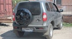 3 899 р. Чехол запасного колеса Трофей Снайпера  Chevrolet Niva  2123 (2002-2020), Лада 2123 (Нива Шевроле) (2002-2021), Лада Нива Трэвел (2021-2024) (Неокрашенный)  с доставкой в г. Москва. Увеличить фотографию 4