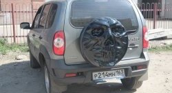 3 899 р. Чехол запасного колеса Трофей Снайпера  Chevrolet Niva  2123 (2002-2020), Лада 2123 (Нива Шевроле) (2002-2021), Лада Нива Трэвел (2021-2024) (Неокрашенный)  с доставкой в г. Москва. Увеличить фотографию 7