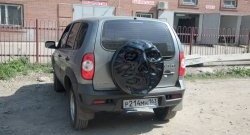 3 899 р. Чехол запасного колеса Трофей Снайпера  Chevrolet Niva  2123 (2002-2020), Лада 2123 (Нива Шевроле) (2002-2021), Лада Нива Трэвел (2021-2024) (Неокрашенный)  с доставкой в г. Москва. Увеличить фотографию 8