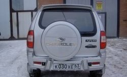 2 299 р. Чехол запасного колеса Chevrolet Chevrolet Niva 2123 рестайлинг (2009-2020) (Неокрашенный)  с доставкой в г. Москва. Увеличить фотографию 3