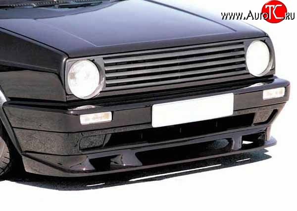 5 699 р. Накладка переднего бампера OldWise V1 Volkswagen Golf 2 (1983-1992)  с доставкой в г. Москва