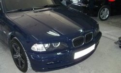 1 149 р. Реснички CarZone  BMW 3 серия  E46 (1998-2001) седан дорестайлинг (Неокрашенные)  с доставкой в г. Москва. Увеличить фотографию 6