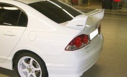 10 699 р. Антикрыло Mugen  Honda Civic  FD (2005-2011) седан дорестайлинг, седан рестайлинг (Неокрашенный)  с доставкой в г. Москва. Увеличить фотографию 5