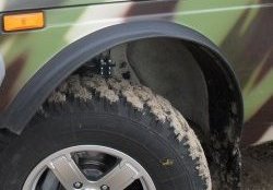 3 899 р. Арки крыльев Flexible Kit (50 мм) Volkswagen Tiguan NF дорестайлинг (2006-2011)  с доставкой в г. Москва. Увеличить фотографию 1