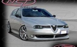 28 999 р. Передний бампер NST v2 Alfa Romeo 156 932 дорестайлинг, седан (1996-2002)  с доставкой в г. Москва. Увеличить фотографию 1