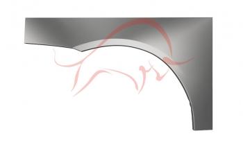 Правая задняя ремонтная арка (внешняя) Wisentbull Alfa Romeo GT 937 (2003-2010)