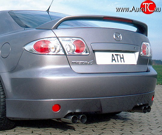 5 949 р. Спойлер ATH Mazda 6 GG седан дорестайлинг (2002-2005) (Неокрашенный)  с доставкой в г. Москва