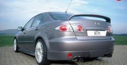 5 949 р. Спойлер ATH Mazda 6 GG седан дорестайлинг (2002-2005) (Неокрашенный)  с доставкой в г. Москва. Увеличить фотографию 2