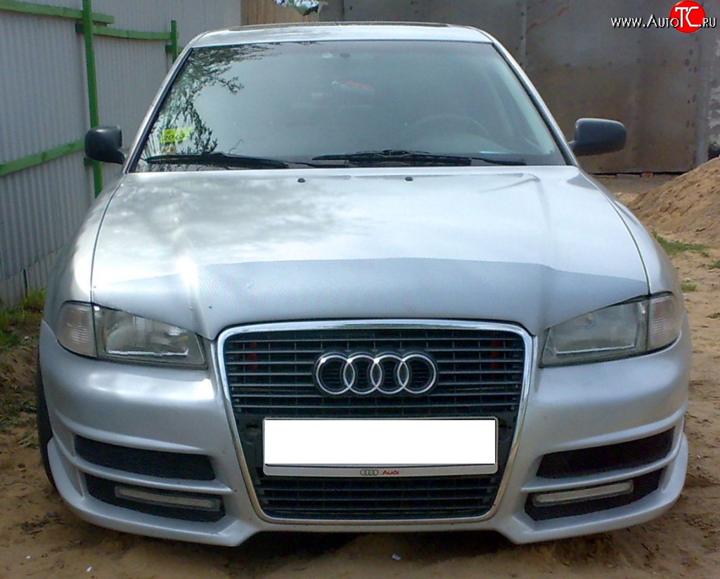 10 349 р. Передний бампер D.J Audi A4 B5 8D2 седан 2-ой рестайлинг (1999-2001)  с доставкой в г. Москва