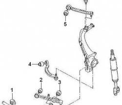 1 259 р. Полиуретановый сайлентблок нижнего поперечного рычага передней подвески Точка Опоры Audi A6 C5 дорестайлинг, седан (1997-2001)  с доставкой в г. Москва. Увеличить фотографию 2