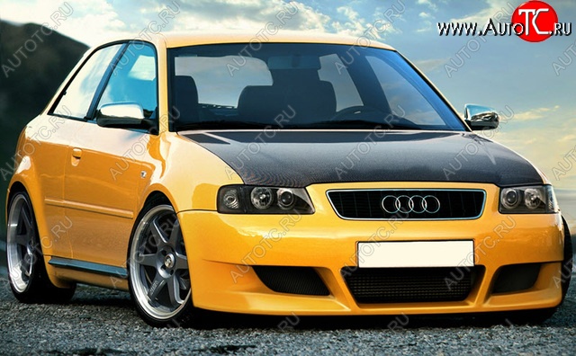 25 899 р. Передний бампер Rieger Audi A3 8LA хэтчбэк 5 дв. дорестайлинг (1996-2000)  с доставкой в г. Москва