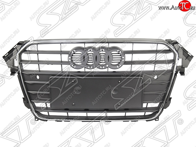 15 449 р. Решетка радиатора SAT  Audi A4  B8 (2011-2015) рестайлинг, седан, рестайлинг, универсал (Неокрашенная)  с доставкой в г. Москва