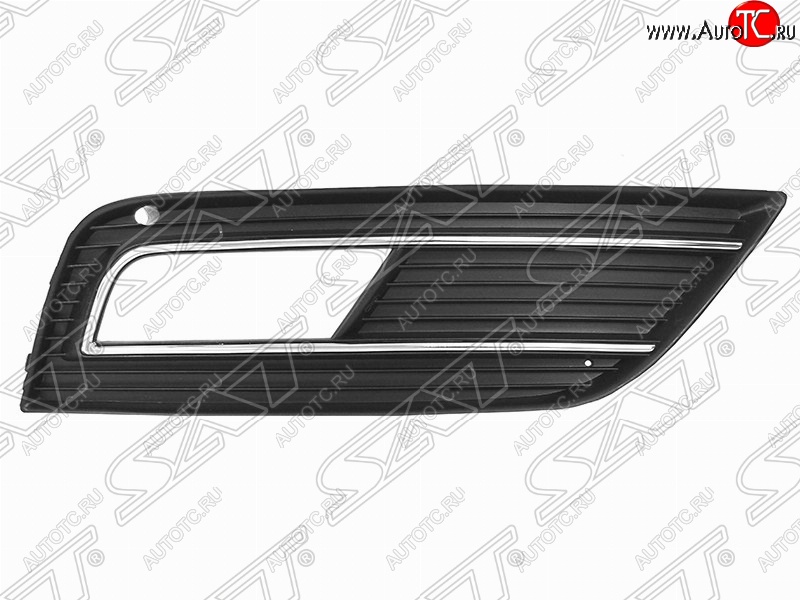 769 р. Правая рамка противотуманной фары SAT  Audi A4  B8 (2011-2015) рестайлинг, седан, рестайлинг, универсал (Неокрашенная)  с доставкой в г. Москва