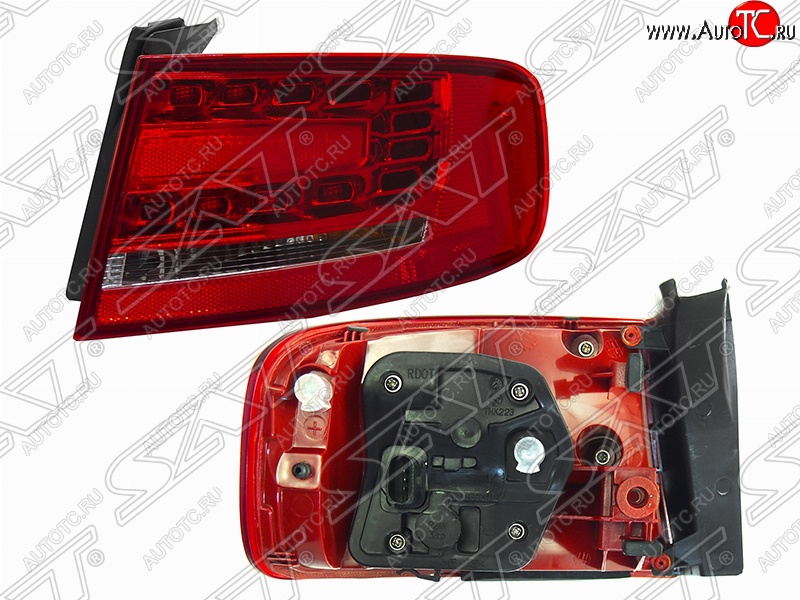 2 169 р. Правый задний фонарь SAT (диодный) Audi A4 B8 дорестайлинг, седан (2007-2011)  с доставкой в г. Москва