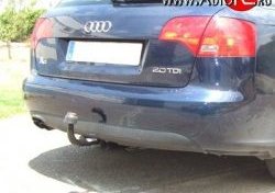 14 499 р. Фаркоп NovLine  Audi A4  B8 (2007-2011) дорестайлинг, универсал  с доставкой в г. Москва. Увеличить фотографию 1