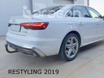 22 699 р. Фаркоп Aragon.(шар V) Audi A4 B9 дорестайлинг,седан (2016-2020)  с доставкой в г. Москва. Увеличить фотографию 8