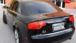 5 949 р. Лип спойлер ABT Audi A4 B7 седан (2004-2008) (Неокрашенный)  с доставкой в г. Москва. Увеличить фотографию 1