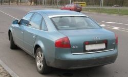 1 489 р. Козырёк на заднее стекло Jaguar Audi A6 C5 дорестайлинг, седан (1997-2001)  с доставкой в г. Москва. Увеличить фотографию 1