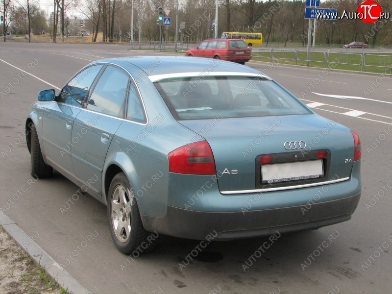 1 489 р. Козырёк на заднее стекло Jaguar  Audi A6  C5 (1997-2001) дорестайлинг, седан  с доставкой в г. Москва