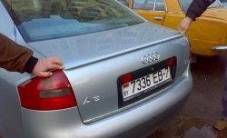 2 399 р. Лип-спойлер Борман Audi A6 C5 дорестайлинг, седан (1997-2001)  с доставкой в г. Москва. Увеличить фотографию 2