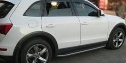 13 999 р. Накладки на колёсные арки (рестайлинг) CT  Audi Q5  8R (2008-2017) дорестайлинг, рестайлинг (Неокрашенные)  с доставкой в г. Москва. Увеличить фотографию 1