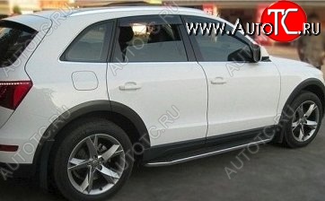 13 999 р. Накладки на колёсные арки (рестайлинг) CT Audi Q5 8R дорестайлинг (2008-2012) (Неокрашенные)  с доставкой в г. Москва