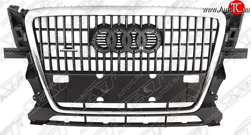 12 949 р. Решетка радиатора SAT  Audi Q5  8R (2008-2012) дорестайлинг (Неокрашенная)  с доставкой в г. Москва