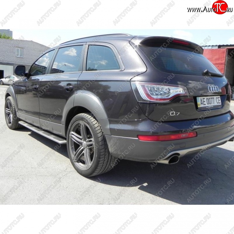 14 099 р. Накладки на колёсные арки NOBLE DESIGN  Audi Q7  4L (2005-2009) дорестайлинг (Неокрашенные)  с доставкой в г. Москва