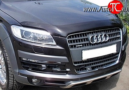 3 089 р. Дефлектор капота NovLine Audi Q7 4L дорестайлинг (2005-2009)  с доставкой в г. Москва