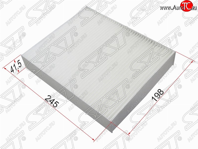 299 р. Фильтр салонный SAT (245х198х41.5 mm)  BMW 1 серия ( F21,  F20) - 4 серия  F32  с доставкой в г. Москва