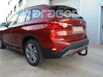 22 699 р. Фаркоп Aragon BMW 2 серия F45 Active Tourer дорестайлинг (2014-2018)  с доставкой в г. Москва. Увеличить фотографию 5