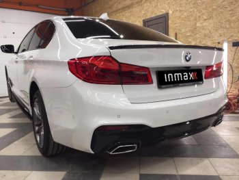 7 999 р. Спойлер багажника M-Performance BMW 5 серия G30 дорестайлинг, седан (2016-2020) (черный глянцевый)  с доставкой в г. Москва. Увеличить фотографию 4