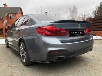 10 999 р. Пластиковые накладки M-порогов BMW 5 серия G30 дорестайлинг, седан (2016-2020)  с доставкой в г. Москва. Увеличить фотографию 11