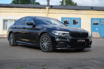 10 999 р. Пластиковые накладки M-порогов BMW 5 серия G30 дорестайлинг, седан (2016-2020)  с доставкой в г. Москва. Увеличить фотографию 12