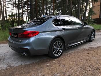 10 999 р. Пластиковые накладки M-порогов BMW 5 серия G30 дорестайлинг, седан (2016-2020)  с доставкой в г. Москва. Увеличить фотографию 23