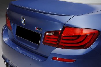 3 399 р. Лип спойлер PRO АВТОКРАТ BMW 5 серия F10 седан дорестайлинг (2009-2013) (Неокрашенный)  с доставкой в г. Москва. Увеличить фотографию 1