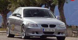 4 999 р. Накладка AC Schnitzer на передний бампер BMW 5 серия E60 седан дорестайлинг (2003-2007)  с доставкой в г. Москва. Увеличить фотографию 4