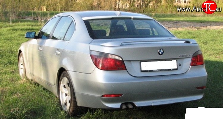 7 999 р. Спойлер Racing BMW 5 серия E60 седан дорестайлинг (2003-2007)  с доставкой в г. Москва