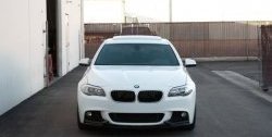 10 849 р. Накладка на передний бампер M-Performance BMW 5 серия F10 седан дорестайлинг (2009-2013) (Неокрашенная)  с доставкой в г. Москва. Увеличить фотографию 7