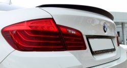 8 799 р. Лип спойлер BSM  BMW 5 серия  F10 (2009-2013) седан дорестайлинг (Неокрашенный)  с доставкой в г. Москва. Увеличить фотографию 2