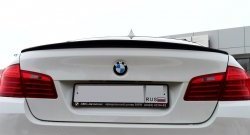 8 799 р. Лип спойлер BSM  BMW 5 серия  F10 (2009-2013) седан дорестайлинг (Неокрашенный)  с доставкой в г. Москва. Увеличить фотографию 3