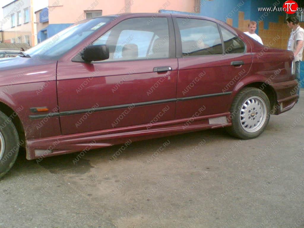 3 549 р. Пороги накладки M-Sport  BMW 3 серия  E36 (1990-2000) седан  с доставкой в г. Москва