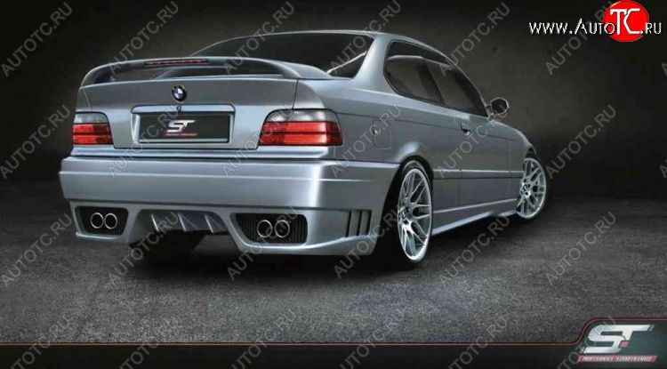 25 899 р. Задний бампер ST1  BMW 3 серия  E36 (1990-2000) седан  с доставкой в г. Москва