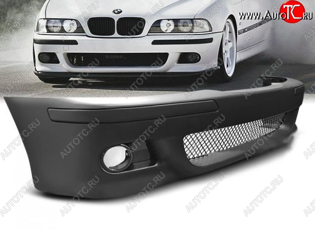 12 949 р. Передний бампер M5 Style BMW 5 серия E39 седан дорестайлинг (1995-2000) (Неокрашенный)  с доставкой в г. Москва