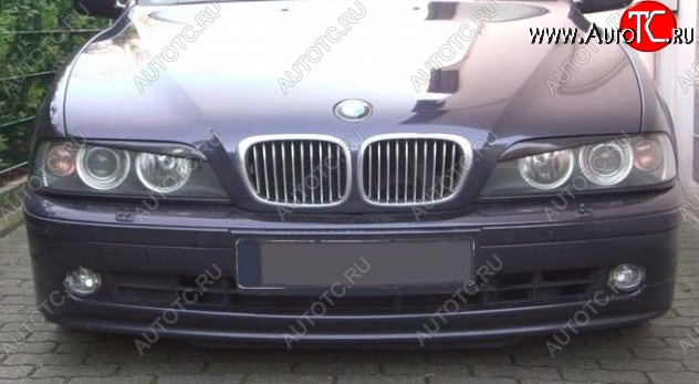 1 649 р. Реснички на фары Badlook BMW 5 серия E39 седан дорестайлинг (1995-2000) (Неокрашенные)  с доставкой в г. Москва