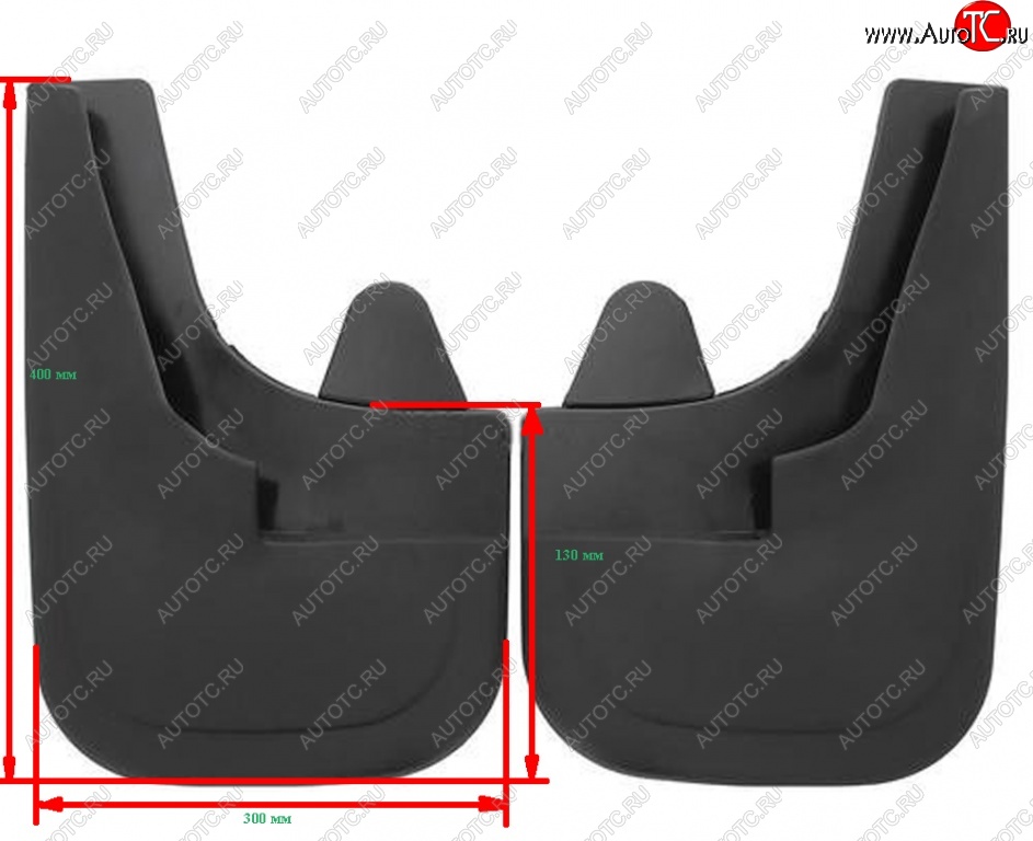 749 р. Универсальные передние брызговики (широкие) ПТП64 Uni4  Mitsubishi Xpander Cross NC1W минивэн дорестайлинг (2019-2022)  с доставкой в г. Москва