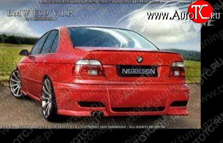 6 109 р. Задний бампер Neodesign BMW 5 серия E39 седан рестайлинг (2000-2003)  с доставкой в г. Москва