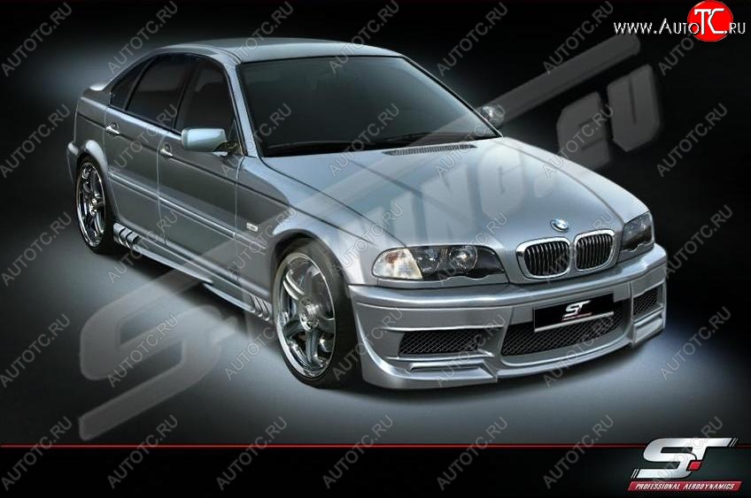 25 899 р. Передний бампер ST BMW 3 серия E46 седан дорестайлинг (1998-2001)  с доставкой в г. Москва