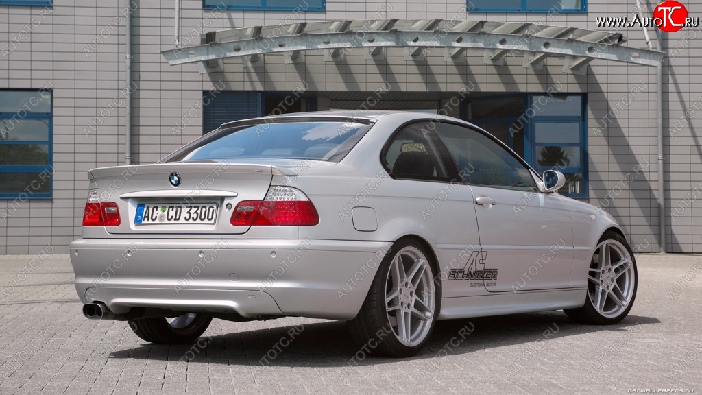 4 849 р. Лип спойлер с накладками на крылья IBHERDESIGN BMW 3 серия E46 седан дорестайлинг (1998-2001) (Неокрашенный)  с доставкой в г. Москва